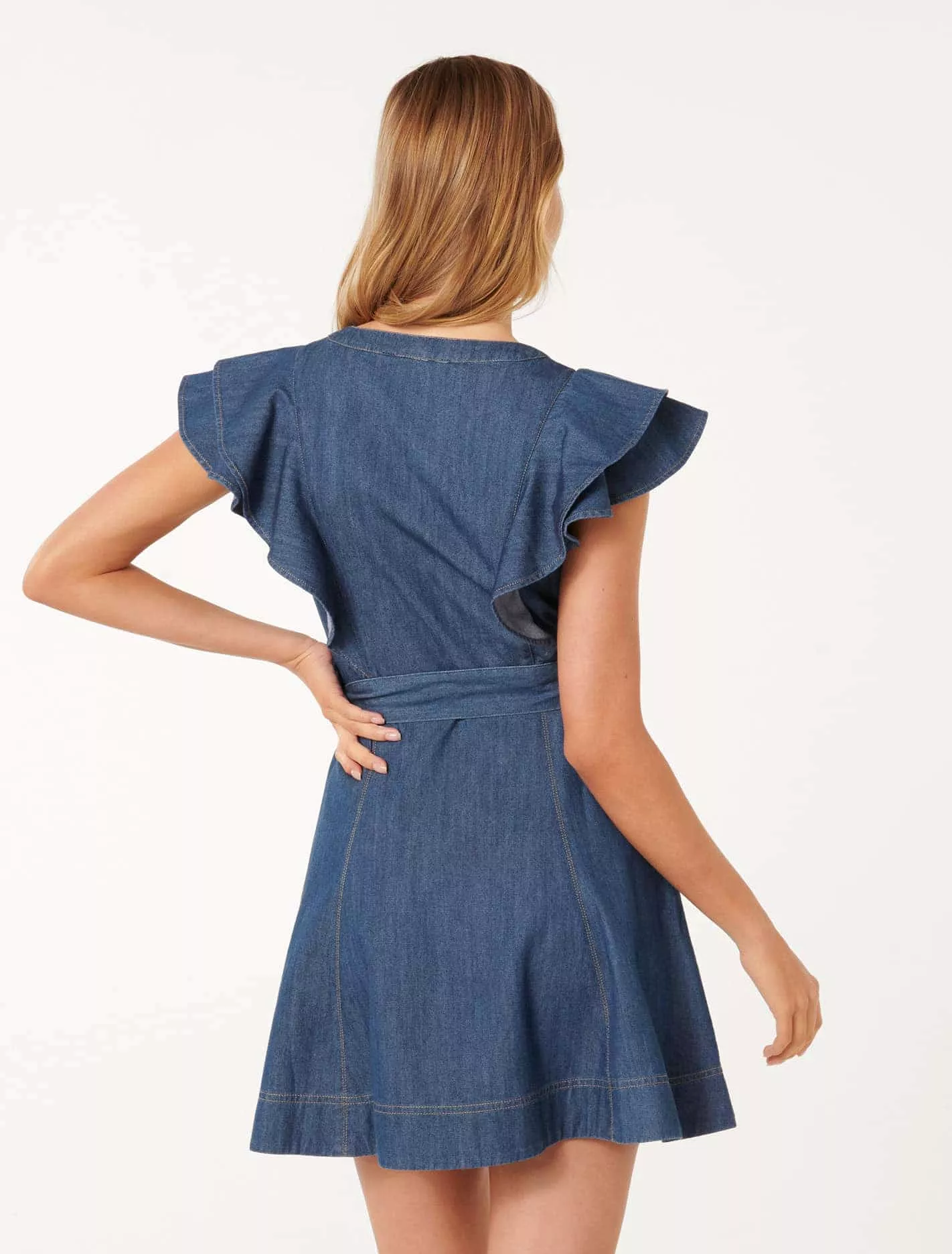 Penelope Denim Mini Dress