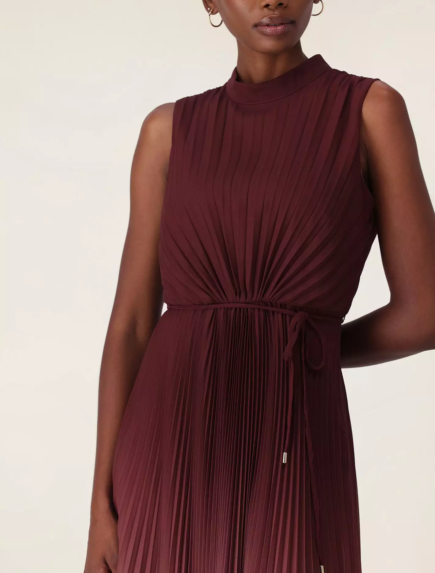 Phillipa Pleated Midi Dress