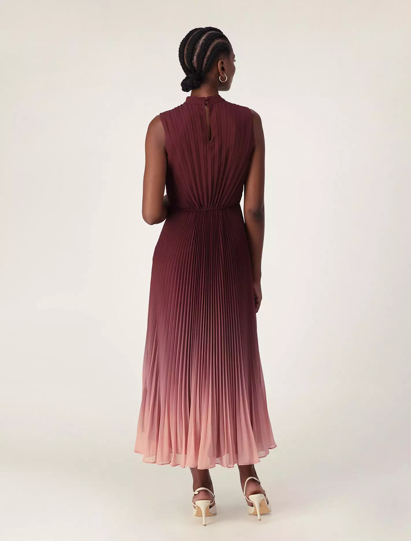 Phillipa Pleated Midi Dress