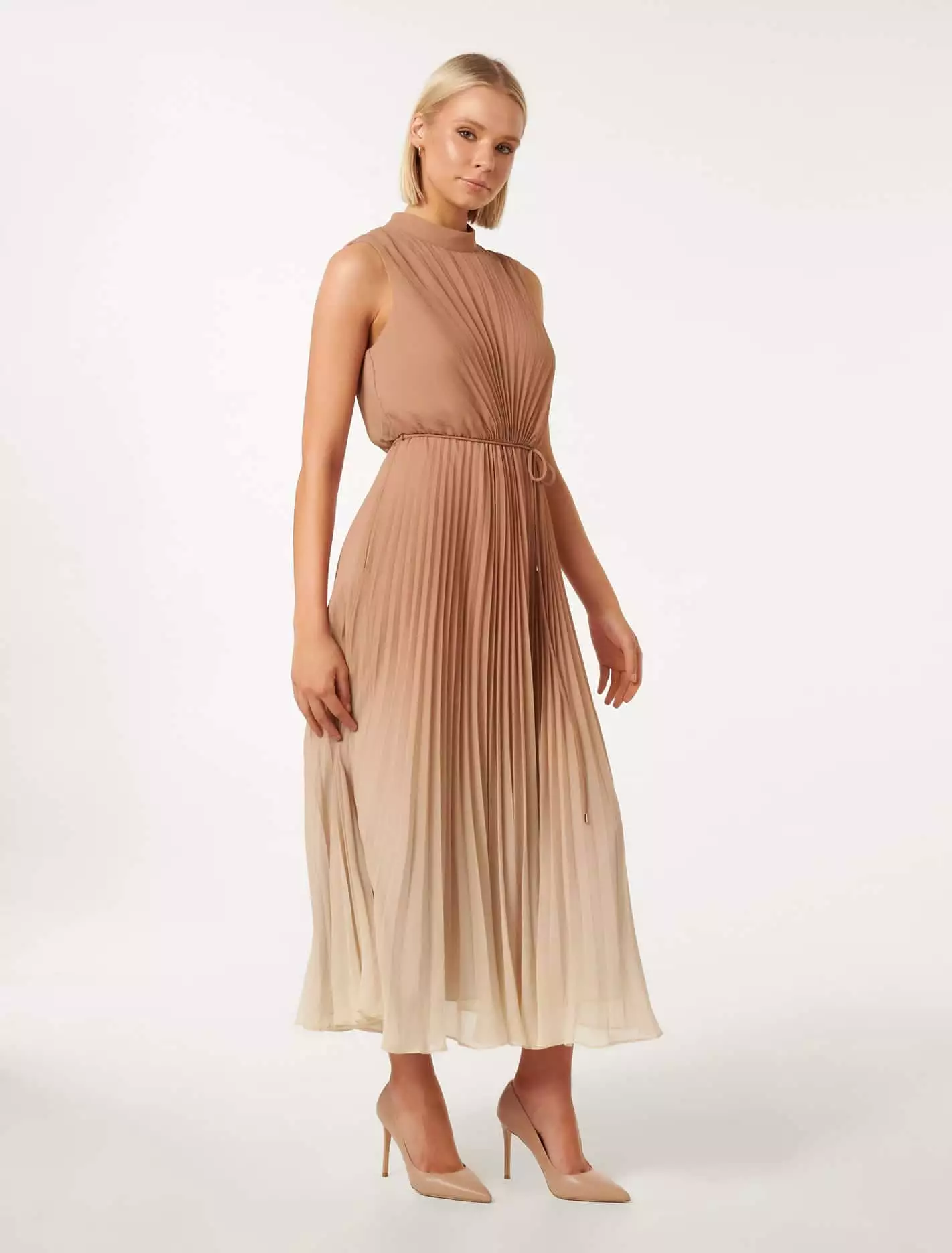 Phillipa Pleated Midi Dress