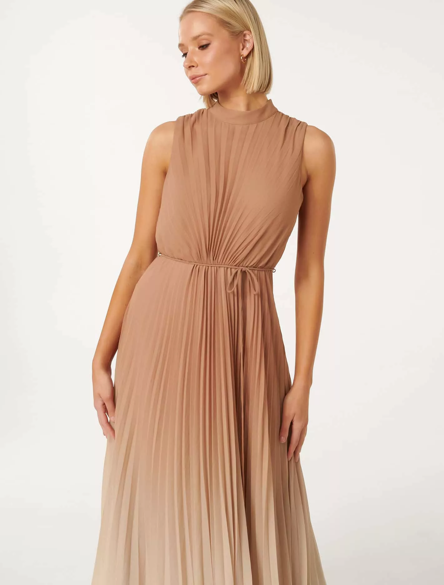 Phillipa Pleated Midi Dress