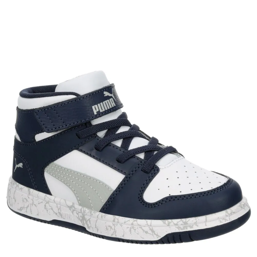 PUMA  BOYS LITTLE KID REBOUND LAYUP SNEAKER