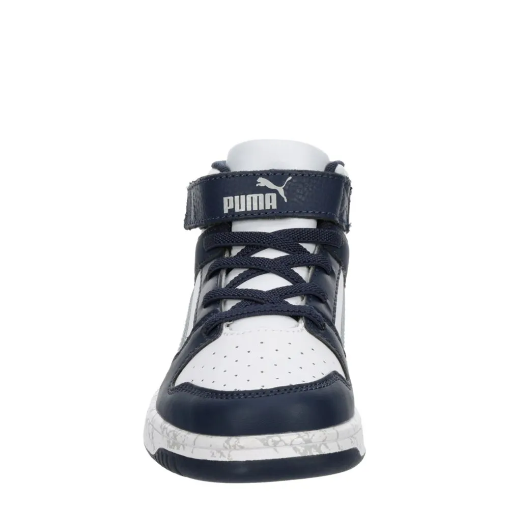 PUMA  BOYS LITTLE KID REBOUND LAYUP SNEAKER