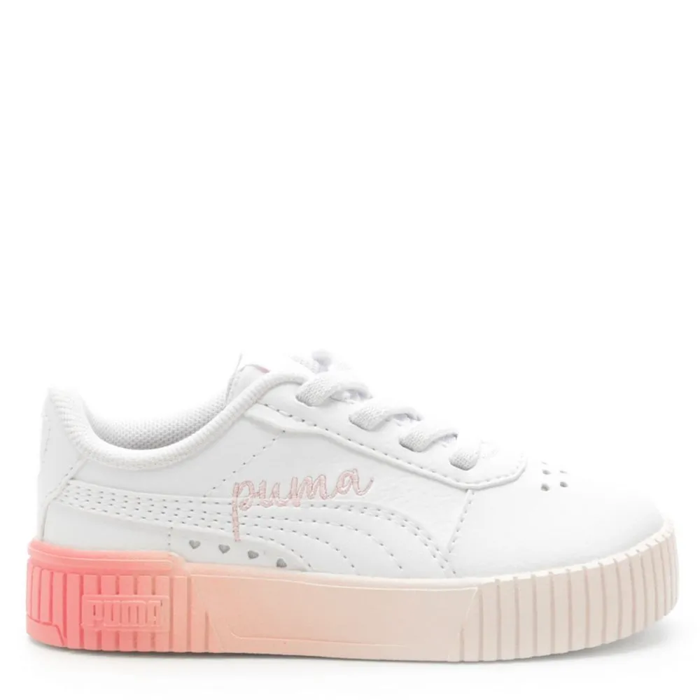 PUMA  GIRLS TODDLER CARINA 2.0 SNEAKER