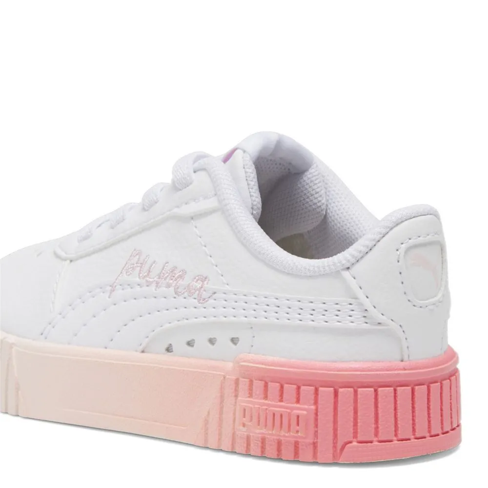 PUMA  GIRLS TODDLER CARINA 2.0 SNEAKER