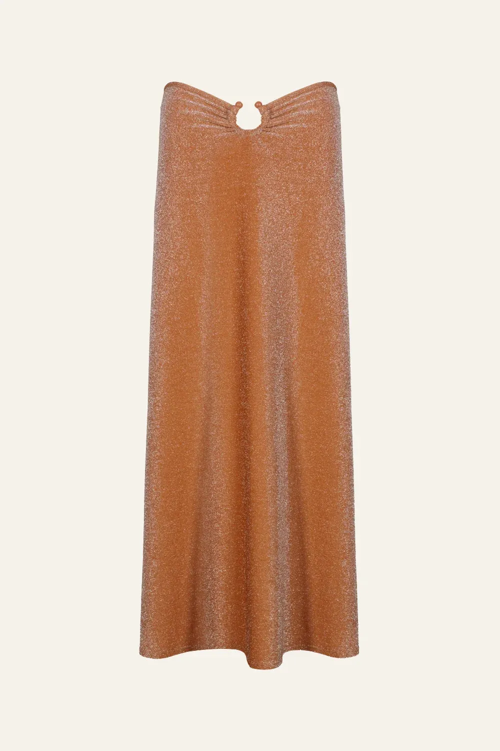 Rainstorm Skirt in Peach