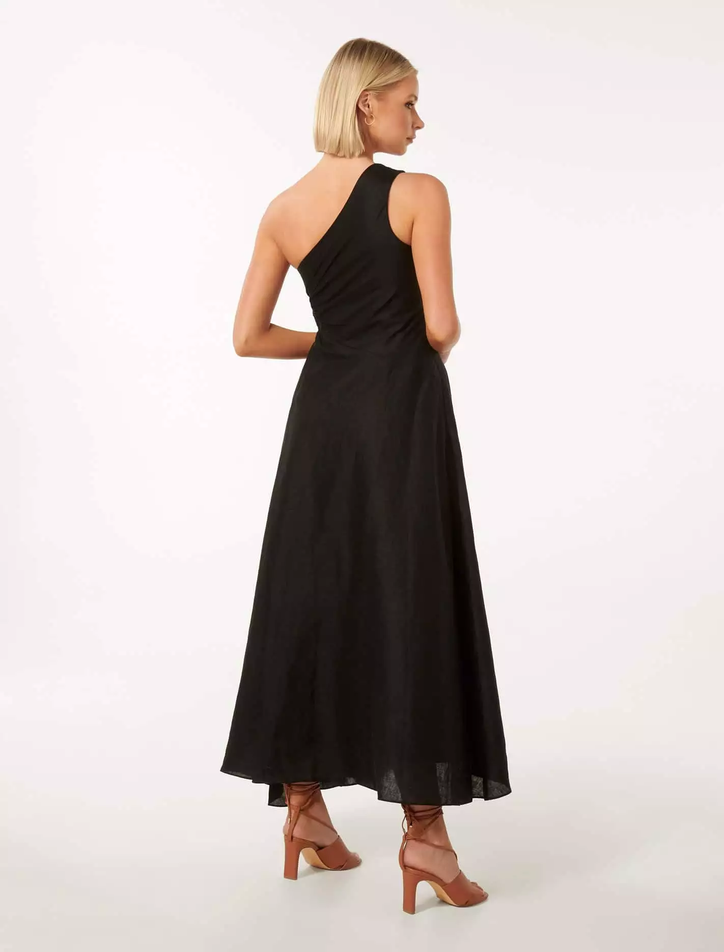 Rhianna One Shoulder Midi Dress