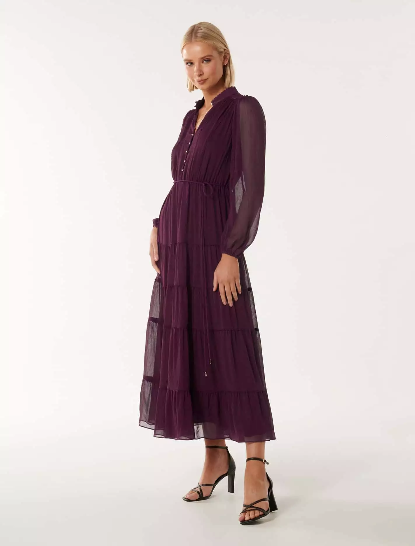 Rickie Button Up Midi Dress