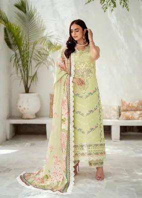 Riwaayat By Bin Ilyas Embroidered Lawn 3 Piece Unstitched Suit BI24R 306 A