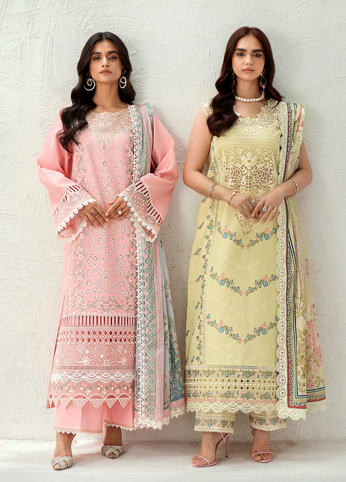 Riwaayat By Bin Ilyas Embroidered Lawn 3 Piece Unstitched Suit BI24R 306 A