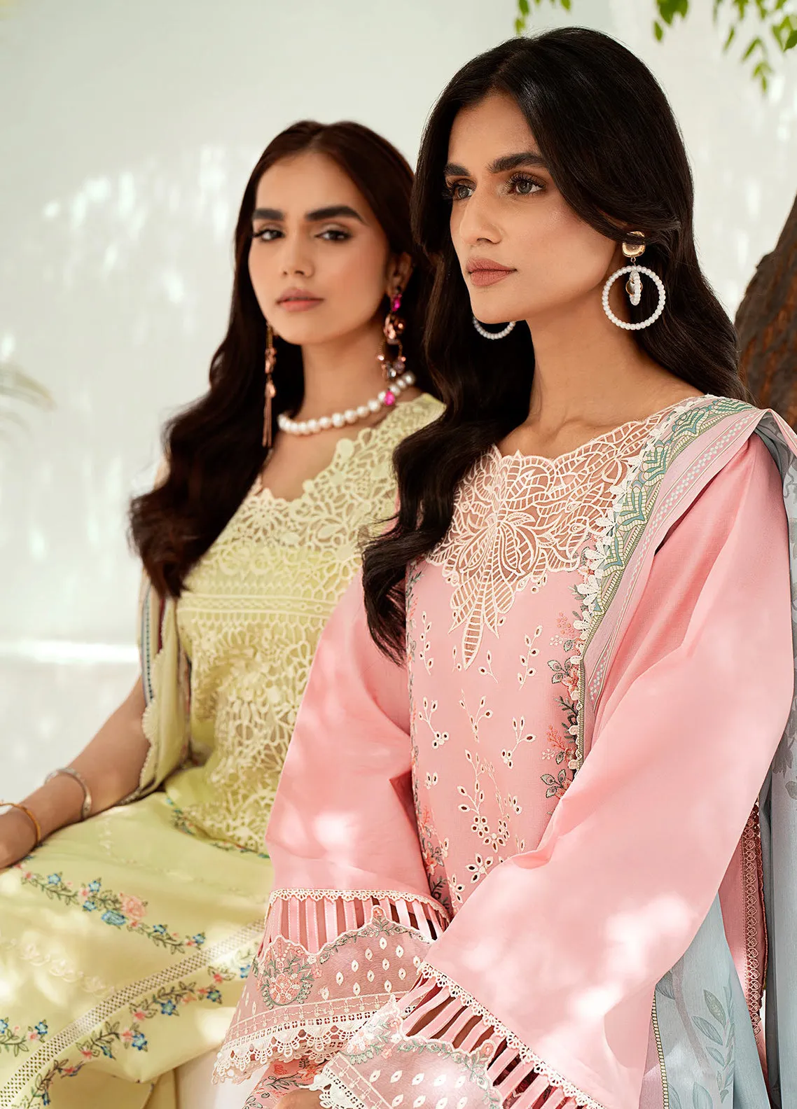 Riwaayat By Bin Ilyas Embroidered Lawn 3 Piece Unstitched Suit BI24R 306 A