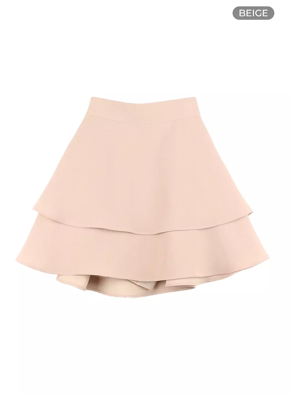 Ruffle Layered Mini Skirt OA405