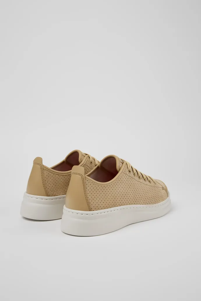 Runner Beige Nubuck/Leather Sneaker for Women