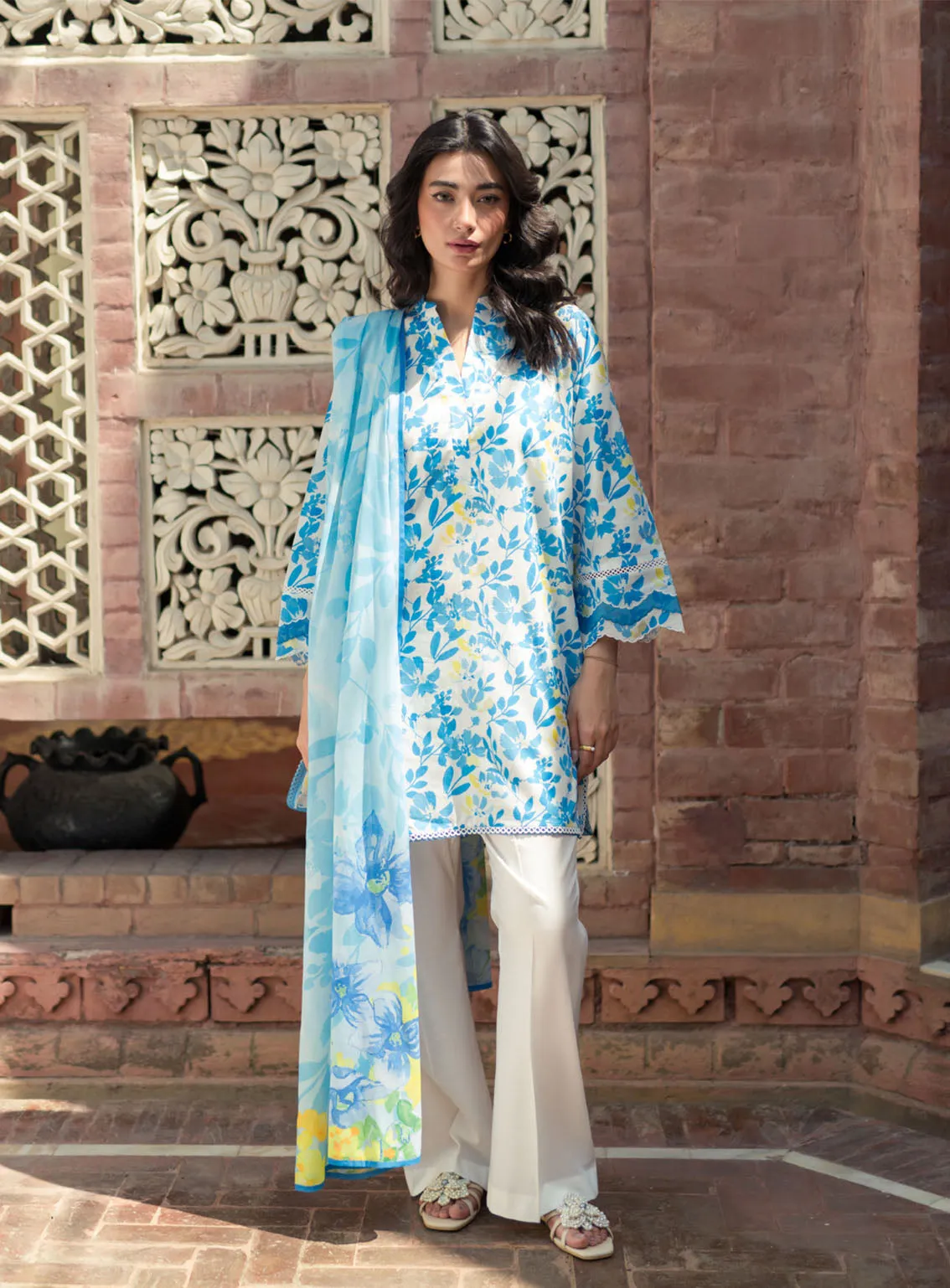 Sahar Spring Digital Printed Lawn 3 Piece Unstitched Suit SHR24S S24-PL-V2-10