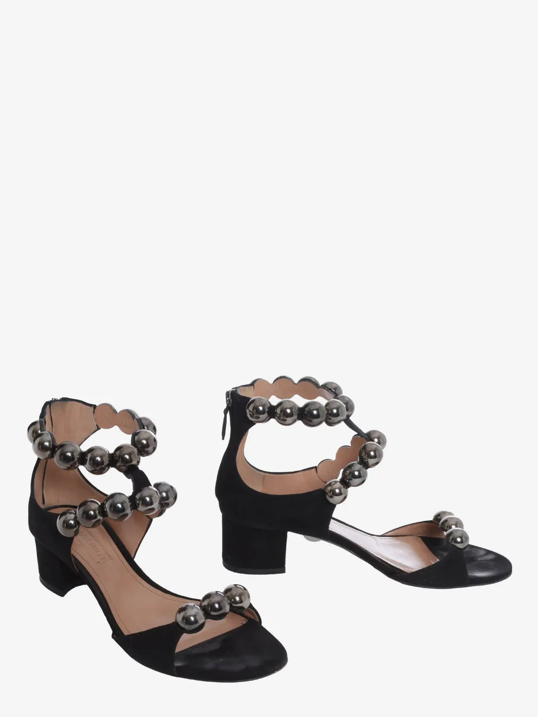 Samuele Failli Jewel Suede Sandal