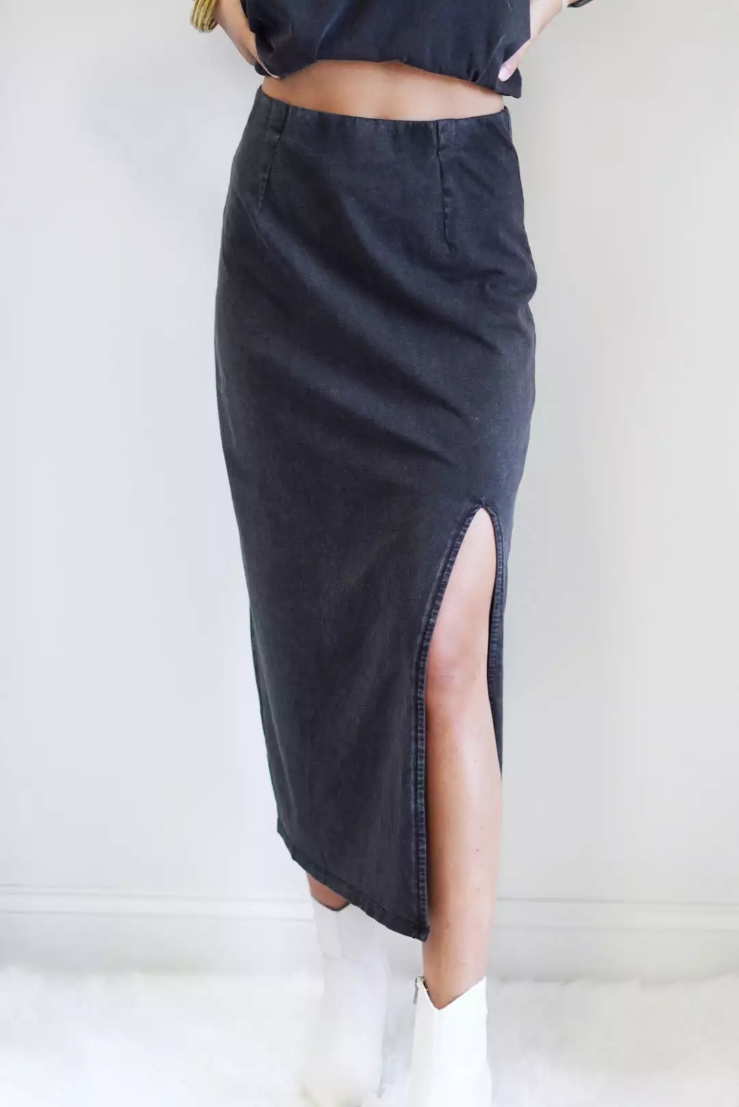 Shilo Knit Midi Skirt