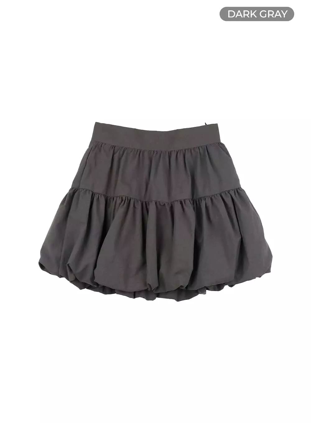 Shirred Balloon Mini Skirt IA417