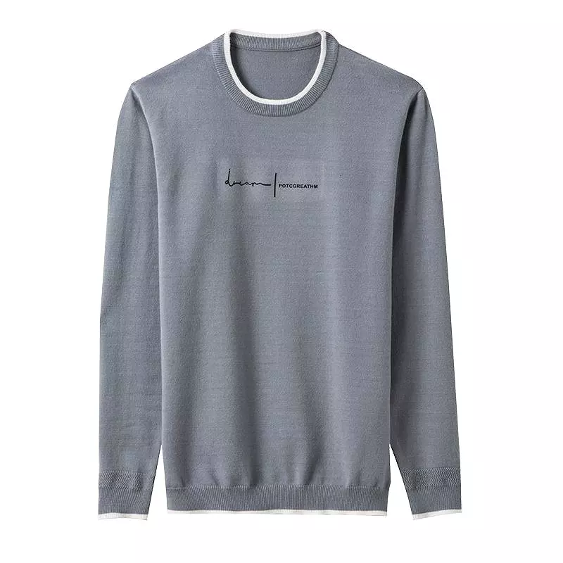 Signature Crew Neck Sweater For Men