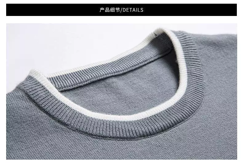 Signature Crew Neck Sweater For Men