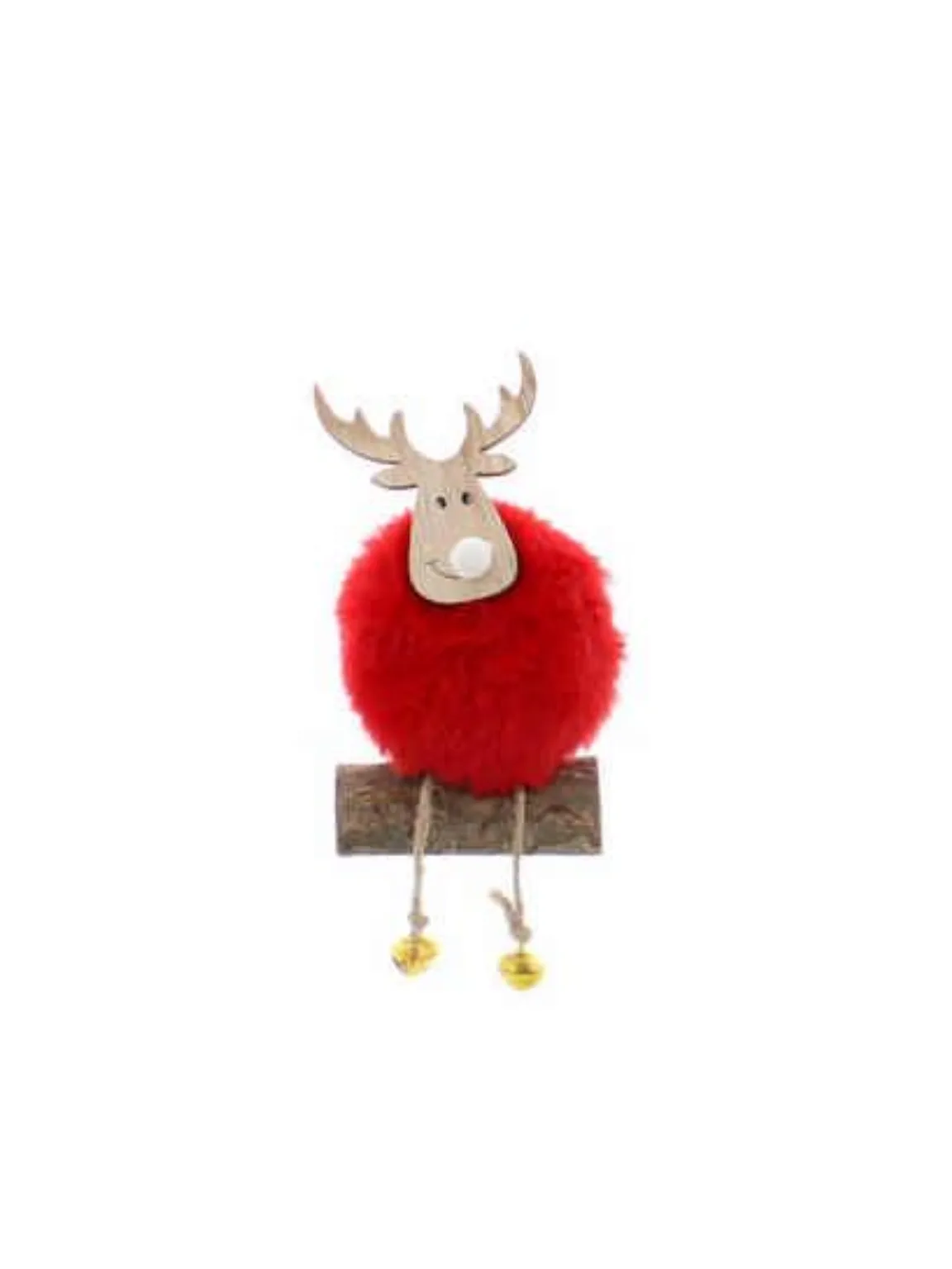 Sitting Reindeer Pom Pom