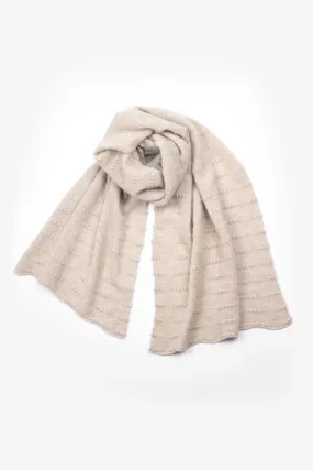 SLUB SCARF - Oatmeal