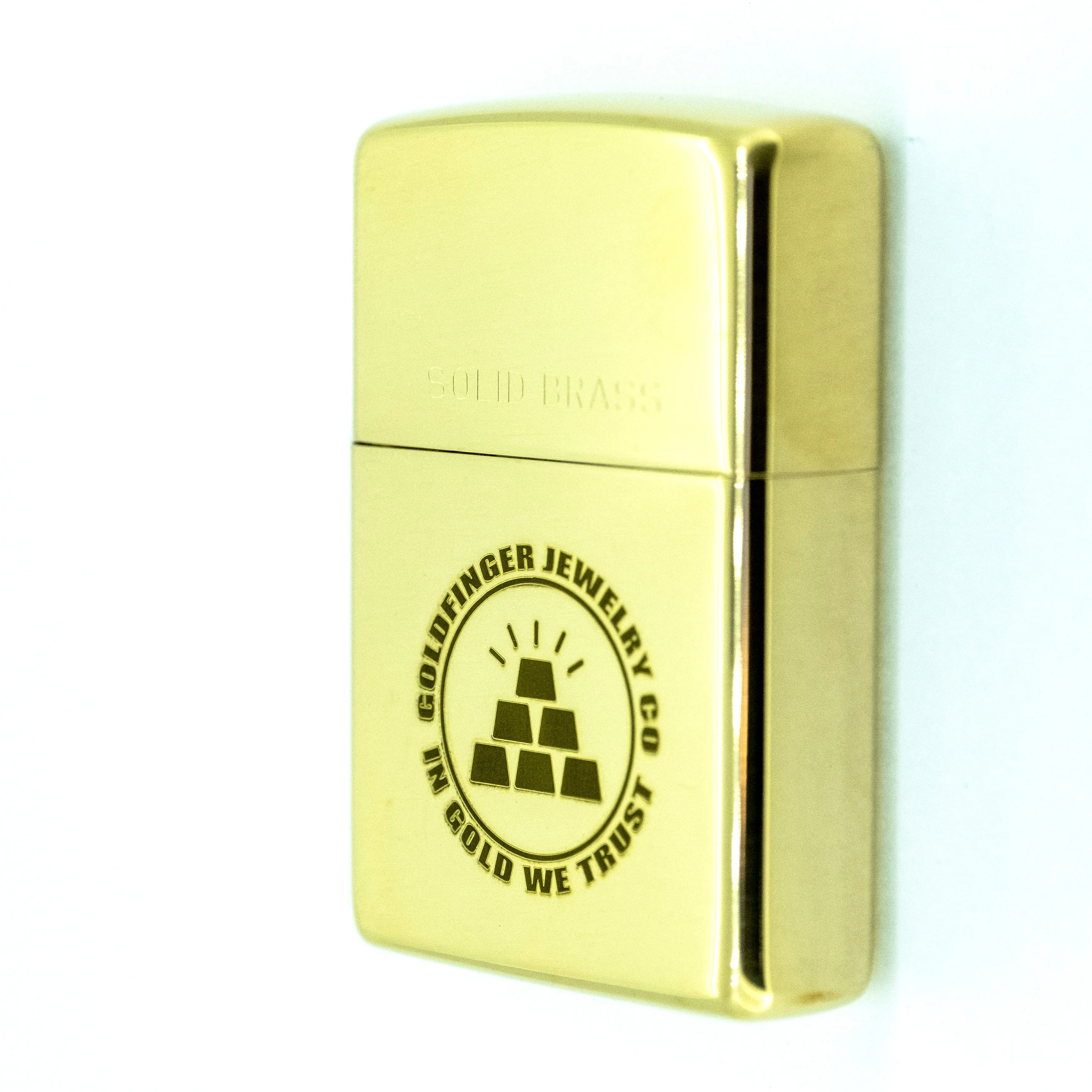 Solid Brass Zippo