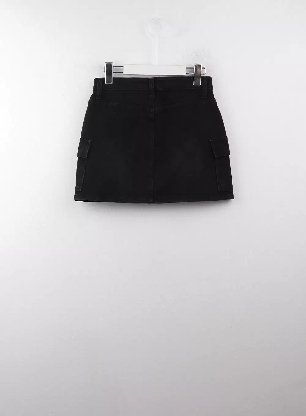 Solid Cargo Mini Skirt CJ405