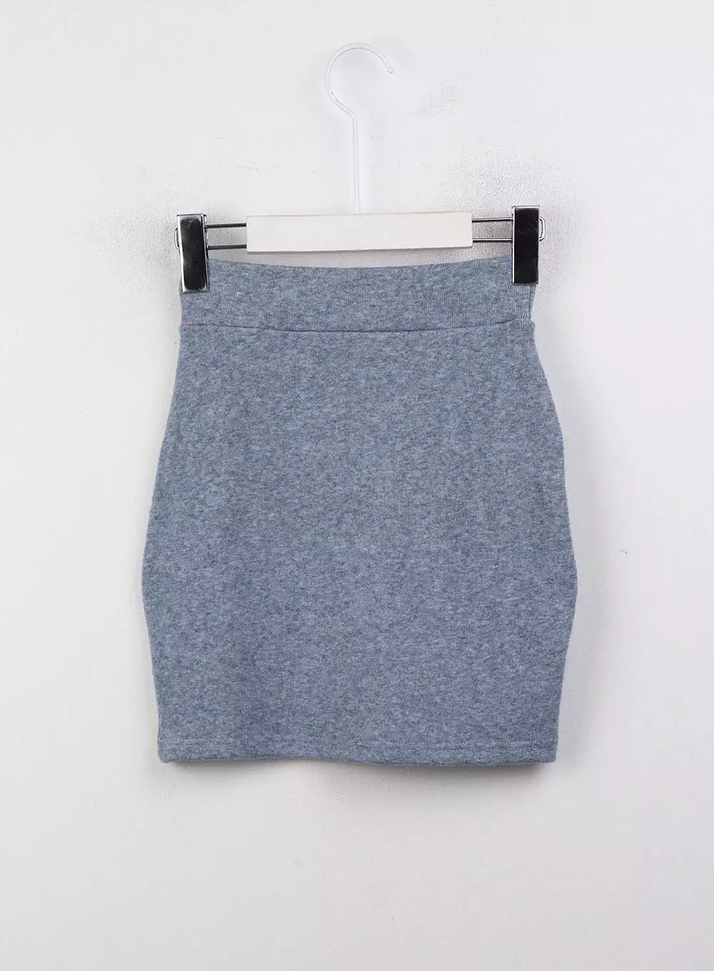 Square Neck Crop Tee with Hand Warmer Skirt Set CJ408