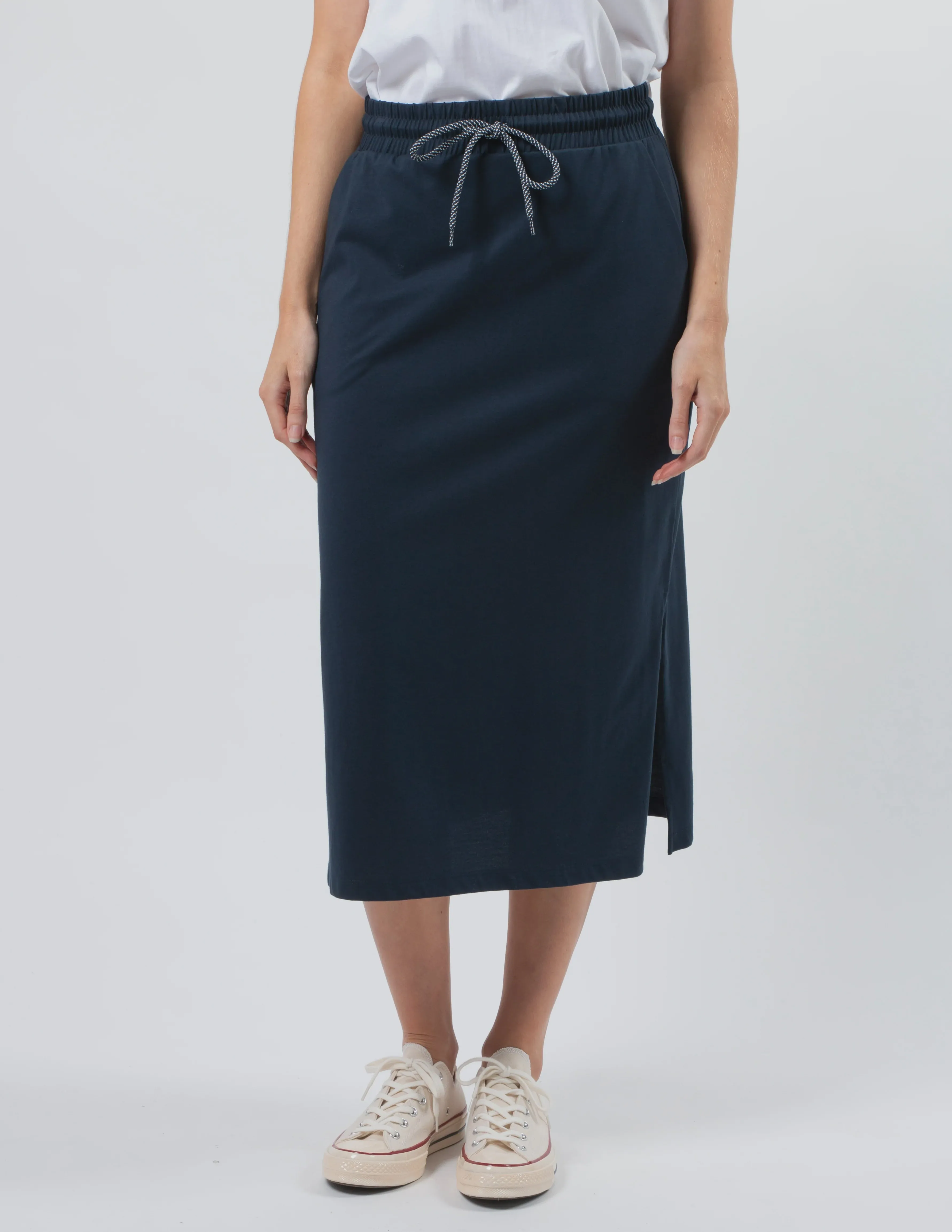 STELLA & GEMMA ESSENTIALS SKIRT NAVY