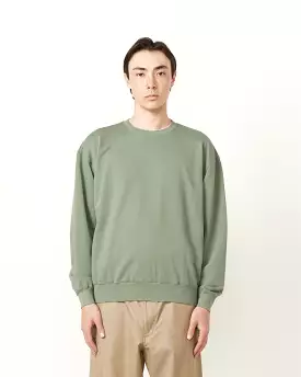 Super Gauze Sweat Pullover in Dusty Green