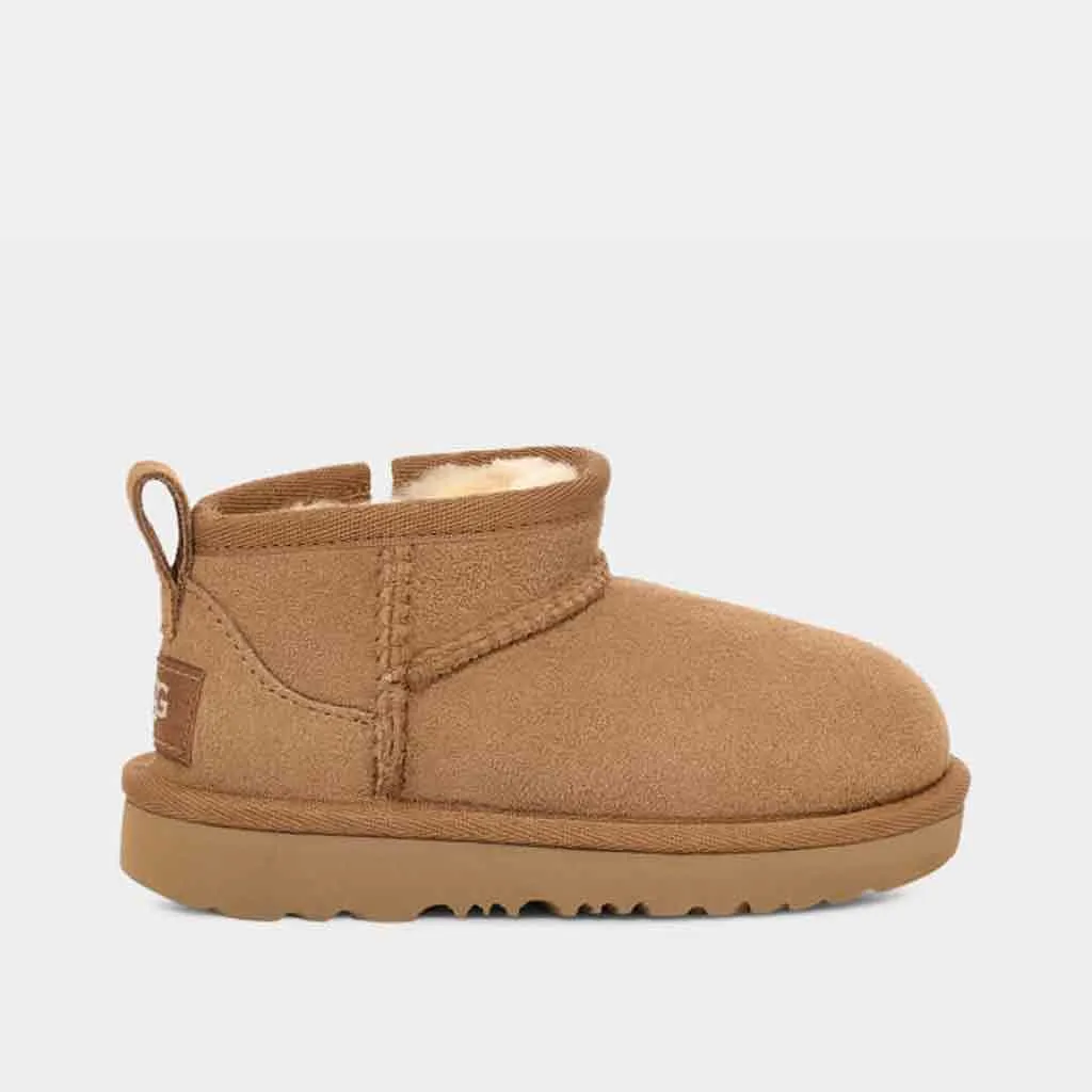 UGG Classic Ultra Mini Boot Toddler - Chestnut