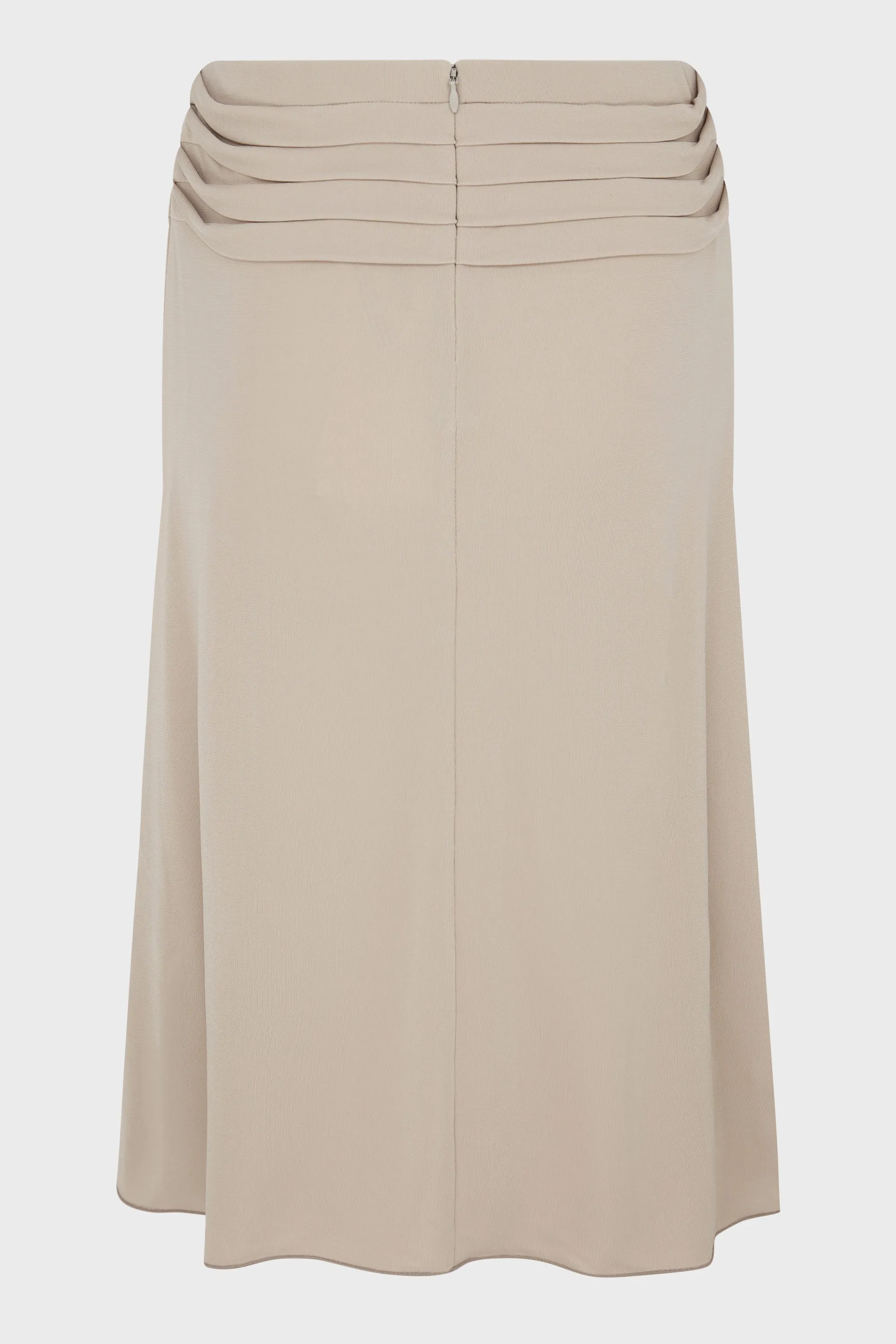 VENTRAL DRAPED SKIRT