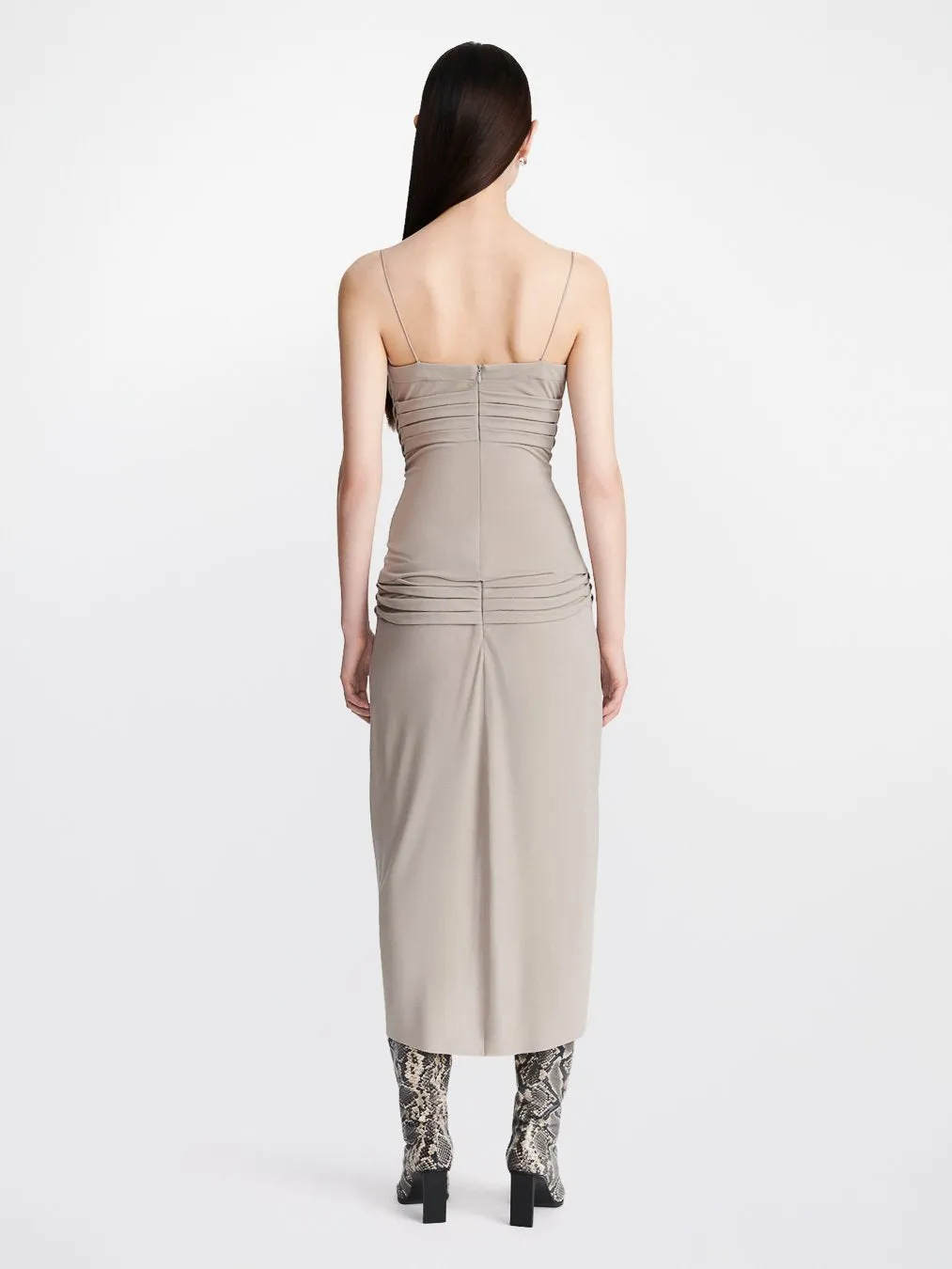 VENTRAL DRAPED SKIRT