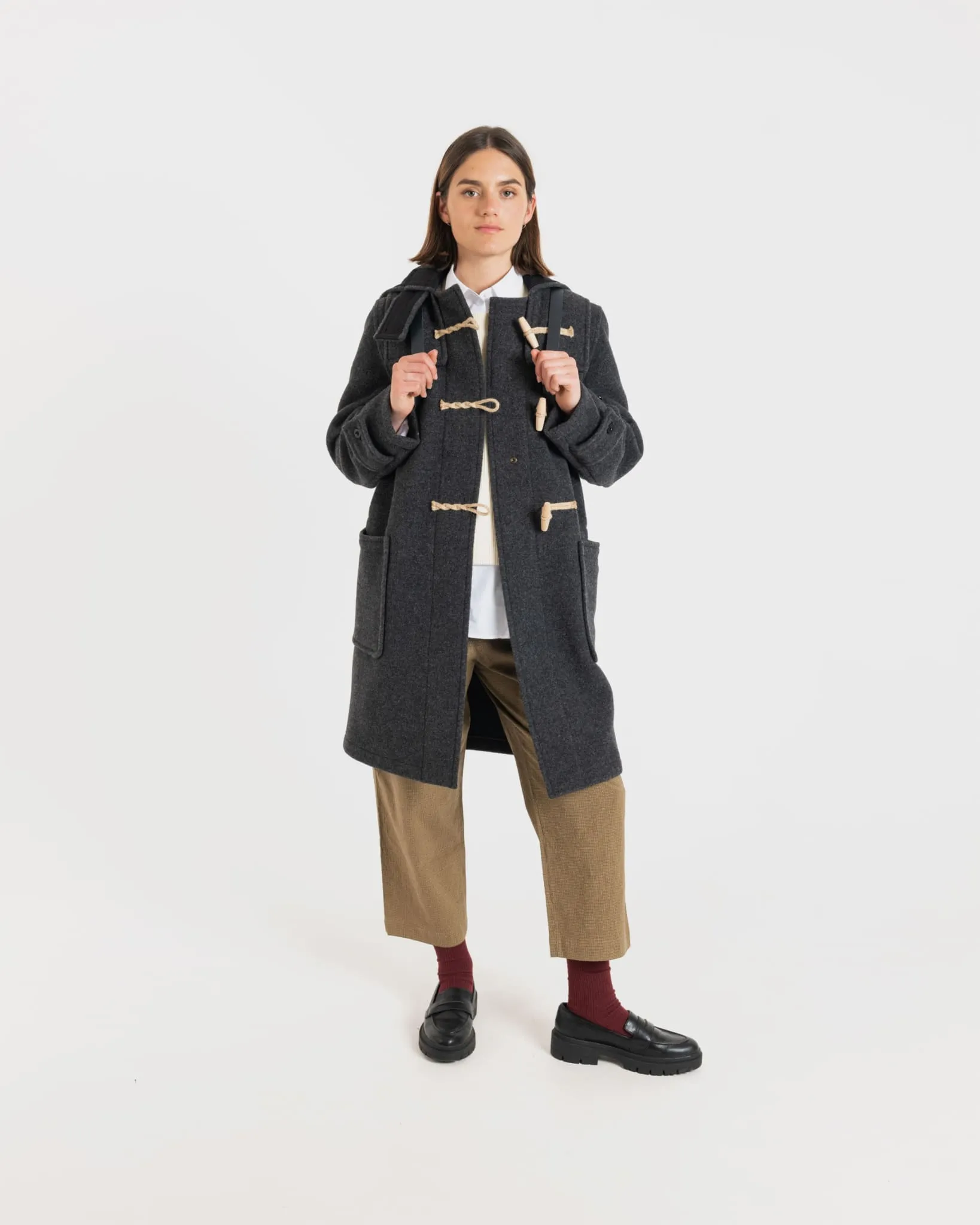 Women's Original Monty Duffle Coat Charcoal