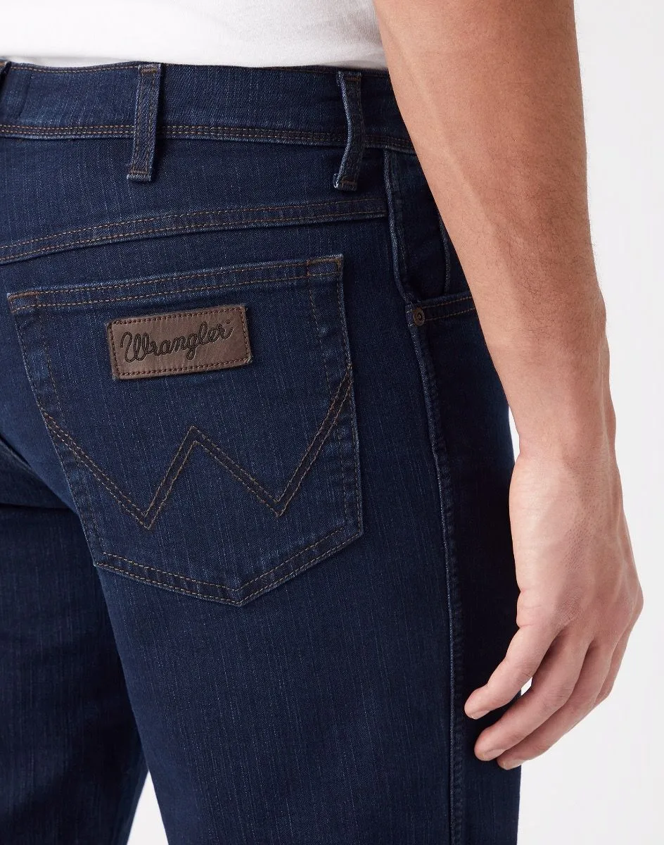 Wrangler Jeans Texas Stretch Denim Blue Black