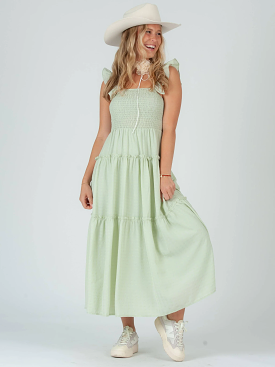 Yudith Gauze Maxi Dress