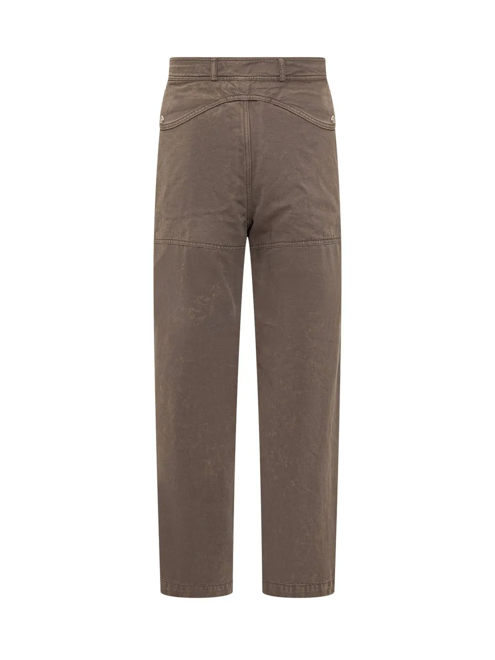 Zipped Dart Trousers